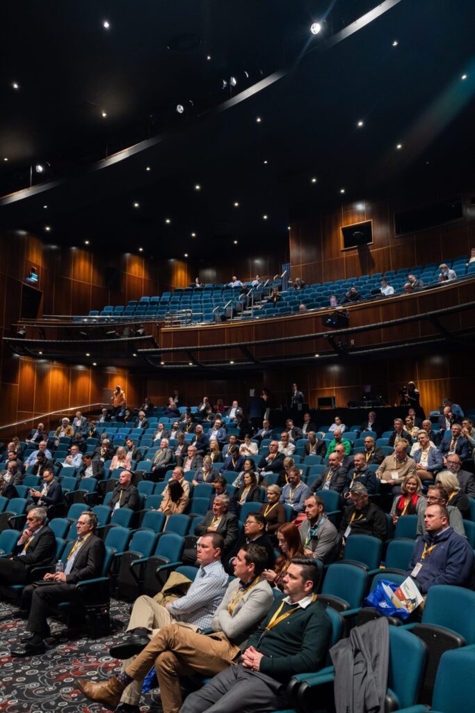 Albury Entertainment Centre tiered seating auditorium